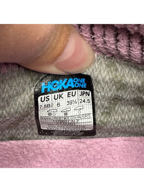 Hoka x Halfdays Kaha 2 Frost Moc GTX Women's Puffer Hiking Shoes 7.5 B WORN ONCE - Picture 10 of 10